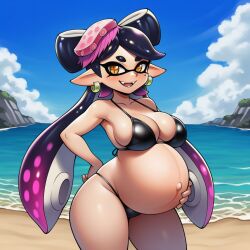 callie (splatoon) from nintendo by lazybonesai