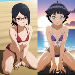 sarada uchiha from boruto: naruto next generations by duderu vanilla