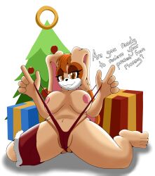 vanilla the rabbit from christmas by foxkai