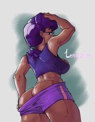 rosa (brawl stars) from brawl stars by lenoarduu