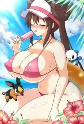 ai_generated animated bikini grinding pokemon rosa_(pokemon) tagme teenage_girl tepig video