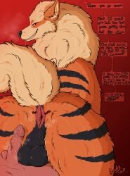 arcanine from nintendo by parooty