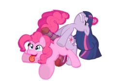 animated chacomics friendship_is_magic furry gay horse male my_little_pony penis pinkie_pie_(mlp) rule_63 straight_hair transparent_background twilight_sparkle_(mlp)