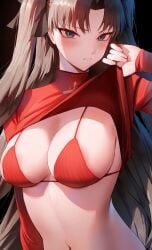 tohsaka rin from fate (series) by rororo