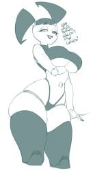 jenny wakeman from my life as a teenage robot by omiiverse