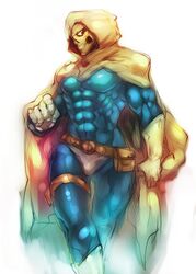 1boy bara clothed h10z male male_only marvel muscle solo tagme taskmaster