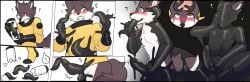 2022 absurd_res ambiguous_gender anthro balls black_body black_clothing black_fur black_gloves black_handwear black_latex blush bodily_fluids bound brain canid canine canis clothed clothed_anthro clothed_male clothing comic container drone dronification ear_penetration encasement erection fur genitals glass glass_container gloves group handwear hi_res humanoid_genitalia humanoid_penis infestation latex latex_clothing latex_creature latex_gloves latex_handwear latex_transformation liquid_latex male mammal multicolored_body multicolored_fur mxl nude_anthro nude_male oral oral_penetration orange_eyes organs parasite penetration penis tail tears transformation two_tone_body two_tone_fur urethral urethral_penetration white_body white_fur wolf
