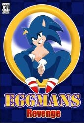 1girls anthro blue_fur breasts comic comic_cover eyelashes female female_only fur furry furry_female furry_only genderswap genderswap_(mtf) gloves green_eyes hand_on_pussy hedgehog looking_at_viewer mammal mature mature_female nipples nude page_1 pussy pussy_spreading red_shoes scocks4you sega smile solo solo_female solo_focus sonic_(series) sonic_the_hedgehog sonic_the_hedgehog_(series) text white_gloves