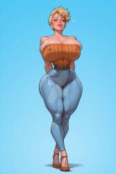 1girls ai_generated ass_bigger_than_head big_ass big_breasts big_thighs breasts breasts_bigger_than_head bust busty chest child_bearing_hips curvaceous curvy curvy_figure digital_media_(artwork) dragon_ball dragon_ball_super dragon_ball_z dumptruck_ass dumptruck_butt female hips hourglass_figure huge_ass huge_breasts huge_thighs humanoid large_ass large_breasts large_thighs legs light-skinned_female light_skin mature mature_female mature_figure milf mother panchy panchy_(dragon_ball) panchy_briefs shounen_jump slim_waist thick thick_ass thick_hips thick_legs thick_thighs thighs thighs_bigger_than_head urumcevarts voluptuous voluptuous_female waist wide_hips wide_thighs