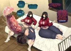 1futa 1girls 2026 areola_bulge areolae areolae_visible_through_clothing bed bedroom big_ass big_balls big_breasts big_penis black_eyes black_hair bubble_butt bursting_breasts chainsaw_man child_bearing_hips dat_ass dialogue dumptruck_ass excessive_precum fat_ass female futa_on_female futanari horny horny_futa horseballs horsecock huge_ass huge_balls huge_breasts huge_cock hung_futa imminent_rape imminent_sex looking_at_partner looking_pleasured mitaka_asa monster_balls monster_cock musk musk_clouds nipple_bulge nipples nipples_visible_through_clothing partially_clothed precum precum_bubble precum_drip precum_string scar see-through see-through_clothing sweat sweatdrop sweating sweaty sweaty_balls tariyaki_(artist) text thick_thighs thunder_thighs tight_clothing veiny_balls veiny_penis yellow_eyes yoru_(chainsaw_man)