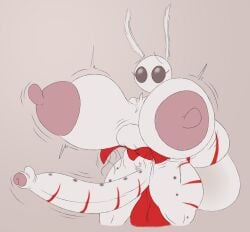 1boy antennae_(anatomy) azsfml balls big_balls big_breasts big_cock big_eyes big_nipples big_penis black_eyes breasts bug_boy bug_butt bug_wings busty_boy busty_male cock corset femboy femboy_only femboy_with_breasts foreskin front_view furry furry_femboy furry_male furry_only huge_balls huge_breasts huge_cock huge_nipples huge_penis hyper hyper_balls hyper_breasts hyper_penis insect_boy insect_humanoid insect_wings long_cock long_corona_of_glans_penis long_nipples long_penis male male_only male_with_breasts moth_boy moth_humanoid nipples no_ears no_eyes no_nose original_character penis pink_nipples puffy_nipples red_body red_corset red_fur simple_background solo solo_male standing thick_thighs tight_clothing tight_corset two-tone_body two-tone_fur vr457 white_body white_fur wings