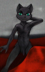 anthro darkdoomer feline fur furry male miw nude penis