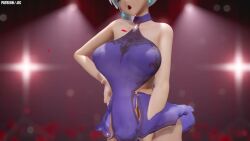 animated dancing dress erotic_costume jic_jic lingerie music naked rooster_teeth rwby stage strip_tease tagme thong video weiss_schnee