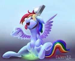 2013 caboni32 dildo equine eyes_open friendship_is_magic horse my_little_pony pegasus penetration pony pussy rainbow_dash_(mlp) sex_toy straight_hair tongue tongue_out usb vaginal_penetration wings