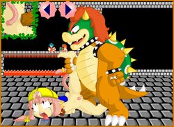 anal anal_destruction animated bondage bowser goomba green_shell horns koopa koopa_troopa mario_(series) nintendo princess_peach rape rockcandy scalie shell spiky_shell super_mario_bros. super_mario_bros._(nes) toad_(mario)