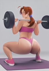 1girls ai_generated big_ass big_breasts breasts curvaceous curvy curvy_figure delia_ketchum_(pokemon) digital_media_(artwork) female game_freak hips hourglass_figure huge_ass huge_breasts large_ass large_breasts leggings legs light-skinned_female light_skin mature mature_female milf mother nintendo phophopho pokemon slim_waist thick thick_hips thick_legs thick_thighs thighs voluptuous waist wide_hips