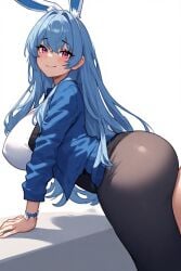big_ass big_breasts blush bunny_ears fuckable fuckable_butt kaboodle lifesteal_smp mcyt minecraft_youtubers twitch_streamer