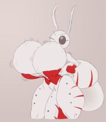 1boy antennae_(anatomy) azsfml balls big_breasts big_cock big_eyes big_penis black_eyes breasts bug_boy bug_butt bug_wings busty_boy busty_male cock corset femboy femboy_only femboy_with_breasts front_view furry furry_femboy furry_male furry_only huge_breasts huge_cock huge_penis insect_boy insect_humanoid insect_wings male male_only male_with_breasts moth_boy moth_humanoid no_ears no_eyes no_nose original_character penis red_body red_corset red_fur simple_background solo solo_male standing thick_thighs tight_clothing tight_corset two-tone_body two-tone_fur vr457 white_body white_fur wings