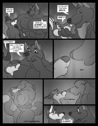 2boys anthro anthro_only comic fox gay juano male no_humans penis wolf yaoi