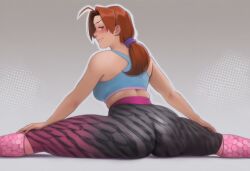 1girls ai_generated big_ass big_breasts breasts curvaceous curvy curvy_figure delia_ketchum_(pokemon) digital_media_(artwork) female game_freak hips hourglass_figure huge_ass huge_breasts large_ass large_breasts leggings legs light-skinned_female light_skin mature mature_female milf mother nintendo phophopho pokemon slim_waist thick thick_hips thick_legs thick_thighs thighs voluptuous waist wide_hips