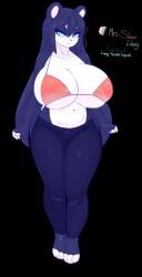 big_breasts breasts cleavage dullyarts female furry huge_breasts hyper_breasts tagme thick_thighs wide_hips