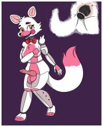 anal animal_genitalia animal_penis animatronic anthro balls bow_tie breasts busty_boy buttplug canid canine canine_genitalia canine_penis feminine_male five_nights_at_freddy's fox funtime_foxy_(fnaf) funtime_foxy_(fnafsl) fur furry genitals glowing glowing_eyes gynomorph hi_res hidden_sex_toy internal intersex knot latex lube machine male male_only male_with_breasts mammal nails nikki_sensei orange_eyes penis plug_(sex_toy) robot scottgames sex_toy sharp_teeth shemale sister_location solo tagme teeth xray_view