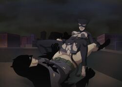 batman batman:_year_one batman_(series) bruce_wayne catwoman catwoman_(year_one) creampie cum cum_in_pussy cumming darkeluncut dc dc_comics dcuaom elmrtev male/female naked selina_kyle straight