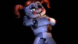 1girls 3d big_breasts breasts busty circus_baby circus_baby_(fnaf) circus_baby_(original) female female_only five_nights_at_freddy's five_nights_at_freddy's:_sister_location full_color glowing_eyes green_eyes joeshownsfw naked naked_female nipples no_penetration nude nude_female pussy robot robot_girl robot_humanoid solo solo_female twintails vagina white_body white_skin wink winking_at_viewer