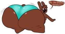 big_ass bubble_butt bunny character_request chip_at_night cocoa_the_bunny furry huge_ass tagme thick_thighs wide_hips