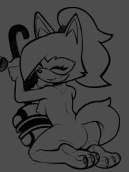 anthro ass blush breasts canid canine canis female idw_publishing imposterpuss mammal nipples nude sega side_boob solo sonic_(series) sonic_the_hedgehog_(comics) sonic_the_hedgehog_(idw) sonic_the_hedgehog_(series) variable whisper_the_wolf wispon wolf