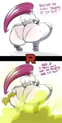 big_ass big_butt comic fart fart_cloud fart_fetish gobrush gobrushgob gobrushrush huge_ass huge_butt jessie_(pokemon) jpg onomatopoeia pokemon pokemon_rgby rushgob tagme text