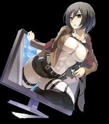 mikasa ackerman from attack on titan