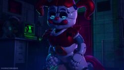 1boy 1girls 3d 3d_animation animated animatronic ashleyorange blue_eyes circus_baby circus_baby_(fnaf) circus_baby_(original) cowgirl_position female five_nights_at_freddy's five_nights_at_freddy's:_sister_location full_color glowing_eyes human_on_robot penetration penis pussy robot robot_girl robot_humanoid sex size_difference vagina vaginal_penetration vaginal_sex video