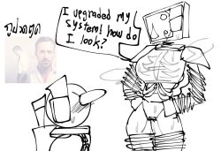 1girls artist_request badware big_breasts big_thighs blush breasts die_of_death_(roblox) english_text female killdroid meme_in_the_background pussy pussy_juice roblox roblox_game shocked_expression shocked_eyes smiling sweat sweating tagme text thick_thighs zamn!