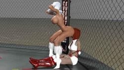 2girls ass_focus ass_in_face big_ass big_booty big_butt big_butt_cheeks bigotedeplorable black_cat_(marvel) breasts butt_in_face cage caged felicia_hardy female heels high_heels marvel marvel_comics mary_jane_watson naked naked_female nude_female red_hair redhead_female silver_hair silver_hair_female spider-man_(series) stinkface superhero superheroine voluptuous voluptuous_female wrestling_outfit
