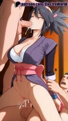 1girls 2025 ai_generated artist_name black_kimono blowjob blowjob_face blurry breasts breasts breasts bust chest clitoral_hood clothed_female_nude_male cock cum cum_in_mouth cum_in_pussy depth_of_field dick electroworld exposed_pussy fellatio female hi_res high_quality high_resolution highres japanese_clothes juicy_pussy kimono licking obi oral oral_sex overflow patreon patreon_username penis pussy sash sheena_fujibayashi stable_diffusion straight sucking tales_of_(series) tales_of_symphonia testicles tight_pussy uncensored vagina watermark