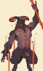 libra creature of night from elden ring nightreign by bonfiredemon