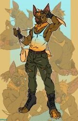 2026 4_toes absurd_res anal anthro anus armpit_hair ass athletic balls bat belt black_clothing blue_clothing bodily_fluids body_hair boots bottomwear brown_body brown_fur claws clothed clothing collar digital_media_(artwork) digitigrade duo erection eyewear eyewear_on_head fangs feet fingerless_gloves fingers foot_fetish footwear fur genitals gloves green_bottomwear green_clothing green_eyes hair handwear hi_res humanoid_genitalia humanoid_penis leaf-nosed_bat leash leash_pull leashed_collar looking_at_viewer male male/male male_anthro mammal membrane_(anatomy) membranous_wings microbat milajanh muscular muscular_anthro muscular_male neck_tuft nipples nude one_eye_closed oral pants pawpads paws penetration penile penis pink_genitals pubes red_genitals sex shirt shoes simple_background smile solo standing sunglasses sunglasses_on_head tail tank_top teeth toe_claws toes topwear torn_bottomwear torn_clothing torn_pants tuft wings yangochiropteran