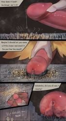 absurd_res bodily_fluids braixen city cum generation_6_pokemon genital_fluids genitals hi_res macro male micro musk nintendo penis pokemon pokemon_(species) solo ti-suger
