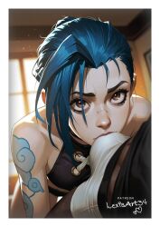 ekko from arcane by lexisart34