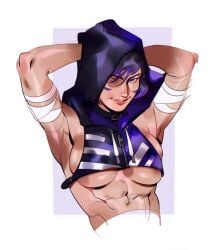 reina mishima from tekken by artbynips