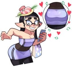 callie (splatoon) from nintendo by yamouri