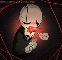 gaster from deltarune by greedyghoul