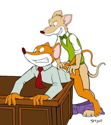 anthro gay geronimo_stilton geronimo_stilton_(series) ian_r_soulfox mouse simon_squealer tagme white_background yaoi