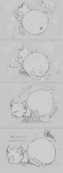 abdomen_vore absurd_res anal anal_vore arachnid arthropod arthropod_abdomen badartist comic feral forced hi_res insects male male/male size_difference spider spider_web stomach_bulge unusual_vore vore