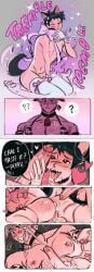 2boys appei big_penis blush collar color colored comic desperate desperation dialogue dog_ears english_text erect_penis erection gay gay_domination gay_male humping_air male male/male male_focus male_only moaning muscular muscular_male naked naked_male nipple_bulge nipple_piercing nipples nude nude_male penis pet pet_play petplay pierced_nipples piercing pleasure_face praise presenting scott_pilgrim scott_pilgrim_takes_off text todd_ingram uncensored wallace_wells yaoi
