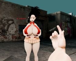momo yaoyorozu from boku no hero academia by chaoslord