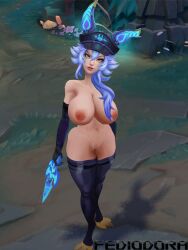 3d battle_bat_xayah big_ass big_breasts league_of_legends nude xayah