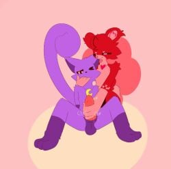 bobby_bearhug catnap catnap_(poppy_playtime) feline female male male/female poppy_playtime zsylv_(vrchat)