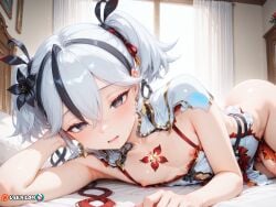 ai_generated anime ass big_dick big_penis camellya_(wuthering_waves) fat_ass femboy gacha gay genitals hentai hips hips_wider_than_shoulders kuro_games long_hair male male_only massive_penis partially_clothed penis slim_waist smooth_skin thick_thighs trap twintails uncensored userzon video_game_character video_games waist wuthering_waves yaoi
